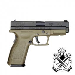 Springfield XD-45 Service OD Green 4" Full Size Model