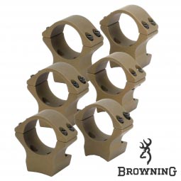 Browning X-Lock Integrated Scope Mounts, Burnt Bronze, 1"