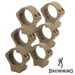 Browning X-Lock Integrated Scope Mounts, Burnt Bronze, 30mm