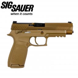 Sig Sauer M17 Commemorative 9mm, 17 Round Magazine, Coyote PVD