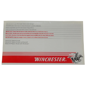 Winchester model 23 owners manual pdf