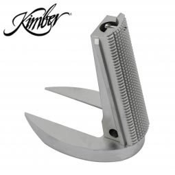 Kimber 1911 Full Size Flat Mainspring Housing with Magazine Well, Stainless