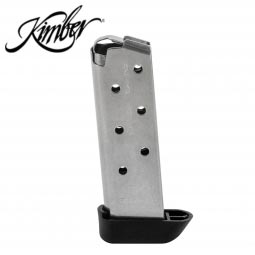 Kimber Micro Extended Magazine, .380 ACP Stainless 7 Round Capacity