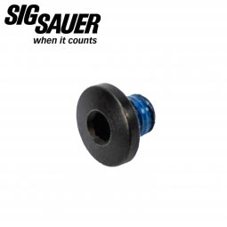 Sig Sauer P238 / P938 Machined Grip Screw, Short, Blue Patch