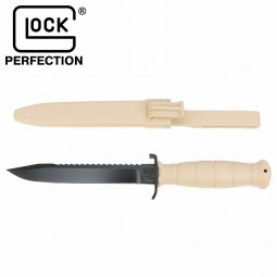 Glock Field Knife 81 with Root Saw, Desert Sand