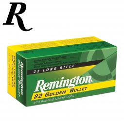 Remington .22 Long Rifle High Velocity 40gr. Round Nose Ammunition, 50 Round Box