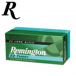 Remington .22 Long Rifle Target 40gr. Round Nose Ammunition, 50 Round Box