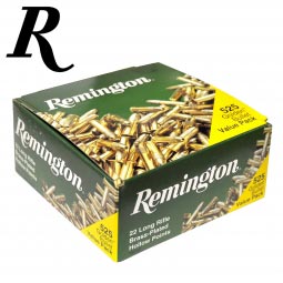 Remington .22 Long Rifle High Velocity 36gr. Hollow Point Ammunition, 525 Round Box