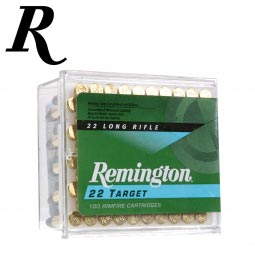 Remington .22 Long Rifle Target 40gr. Round Nose Ammunition, 100 Round Box