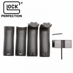 Glock Beavertail / Backstrap Set, Black (G19 Gen4, G19 Gen5, G23, G32, G44 - Gen4 & Gen5)