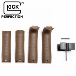 Glock Beavertail / Backstrap Set, Dark Earth (G20, G21, G40, G41 - Gen4 Only)