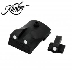 Kimber 1911 Fixed White Dot Sight Set