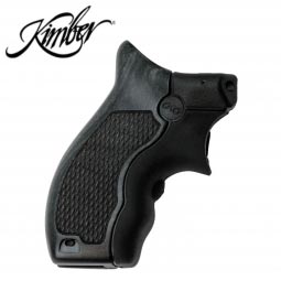 Kimber K6s Crimson Trace Red Laser Grips, Black / Silver Wood