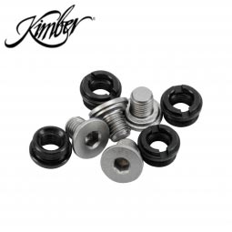 Kimber 1911 Grip Bushings and Screws, Slim Stainless Hex Head, Set of 4