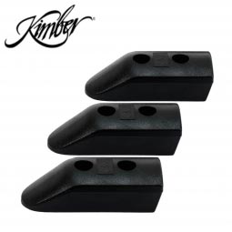 Kimber 1911, Extended Magazine Base Pads, Black, Set of 3