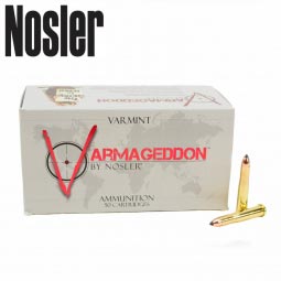 Nosler 22 Hornet Varmageddon 35gr. FT Tipped Ammunition, 50 Round Box