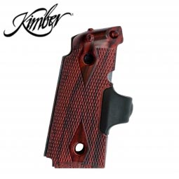 Kimber Micro .380 ACP Crimson Trace Red Laser Grips, Rosewood