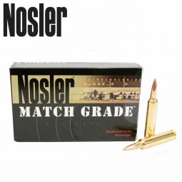 Nosler Match Grade 28 Nosler 168gr. HPBT Ammunition, 20 Round Box