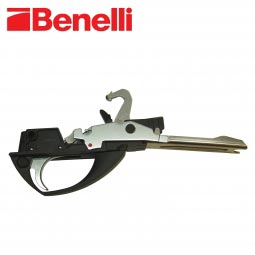 Benelli Monetefeltro / Supersport 12GA Trigger Assembly, Silver Trigger