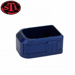 STI Dawson 2011 Aluminum Magazine Base Pad, +1 Blue