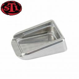 STI Dawson 2011 Aluminum Magazine Base Pad, IDPA Box Rule, Silver