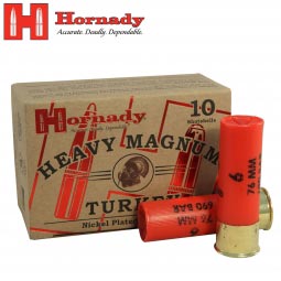 Hornady Heavy Magnum Turkey 12ga. 3" #6 Nickel Shot, 10 round box