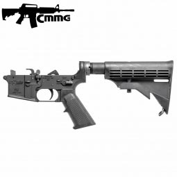 CMMG Complete Mk9 9mm Lower Receiver Group with M4 Collapsible Stock