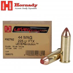 Hornady LEVERevolution 44 Rem Mag 225gr. Flex Tip Expanding, 20 Round Box