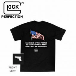 Glock 2nd Amendment T-Shirt, Black