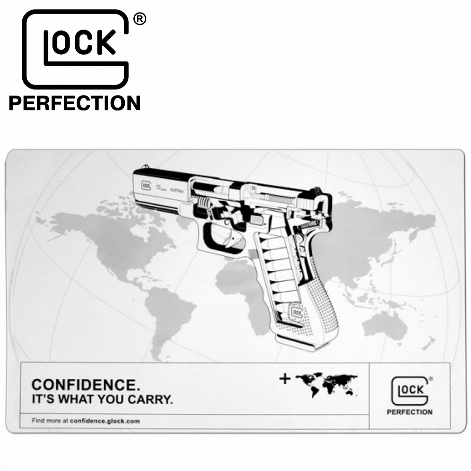 Glock Clear Counter Mat Mgw