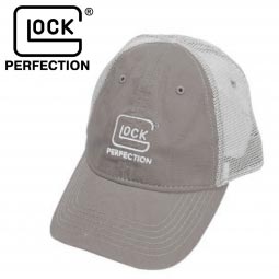 Glock Perfection Light Grey Mesh Hat