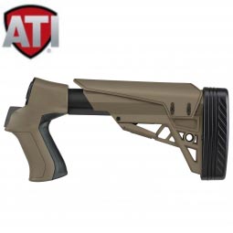 ATI T3 Adjustable TactLite Stock, Mossberg, Remington, Savage, Winchester, FDE