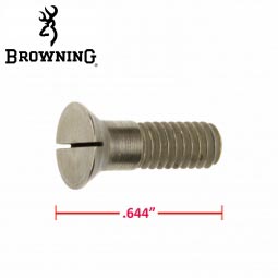 Browning Citori Takedown Lever Bracket Front Screw, Silver, Grade III