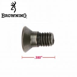 Browning Citori Takedown Lever Bracket Screw (.380"), Front & Rear, Silver (98)