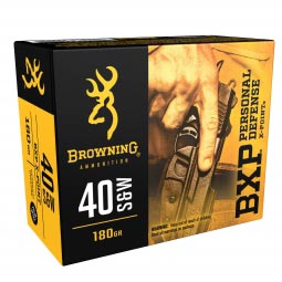 Browning BXP X-Point .40 S&W 180gr. JHP Ammunition, 20 Round Box