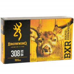 Browning BXR .308 Win 155gr. Matrix Tip Ammunition, 20 Round Box