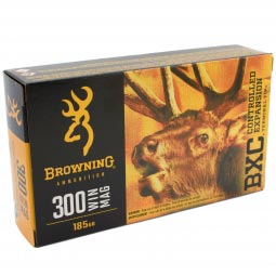 Browning BXC .300 Win Mag 185gr. Terminal Tip Ammunition, 20 Round Box