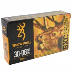 Browning BXC .30-06 Springfield 185gr. Terminal Tip Ammunition, 20 Round Box