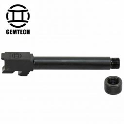 Gemtech 9mm Extended and Threaded Barrel with Thread Protector for Glock 17, 1/2-28