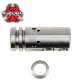 Black Rain Ordnance Round Competition Compensator, Machined