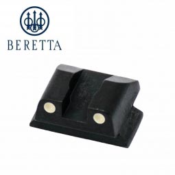 Beretta PX4 F and G Rear White Dot Sight, 8.0 Height