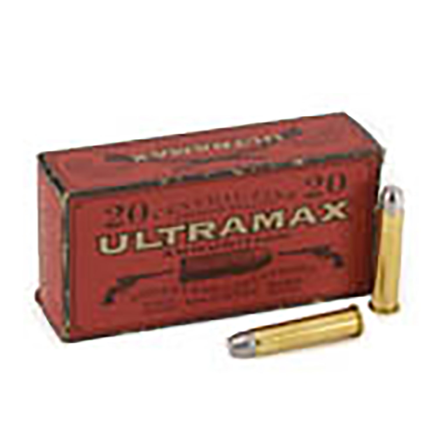 Ultramax Ammunition 45 70 405 Grain Round Nose Flat Point Ammunition Round Box Mgw