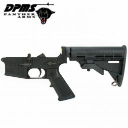 DPMS AR-15 Complete Lower Receiver, with AP4 Stock