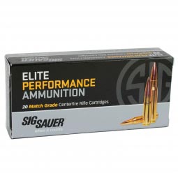 Sig Sauer 223 Rem. 77Gr OTM, Elite Match Grade 20 Round Box