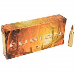 Federal Fusion 22-250 Rem. 55gr. Bonded Spitzer Boat Tail Ammunition, 20 Round Box