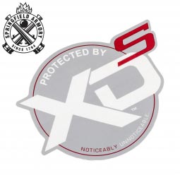 Springfield Armory XD(S) Sticker, Clear