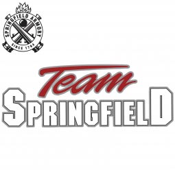 Springfield Armory "Team Springfield" Sticker, Red