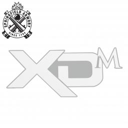 Springfield Armory XD(M) Sticker, White