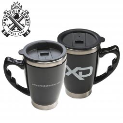 Springfield Armory XD Travel Mug, Black/White