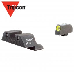 Trijicon HD Night Sight Set for Glock Pistols, Yellow Front Outline